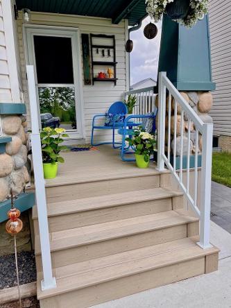 Tiered Composite Deck