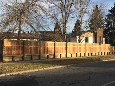 Horizontal Wood Fence