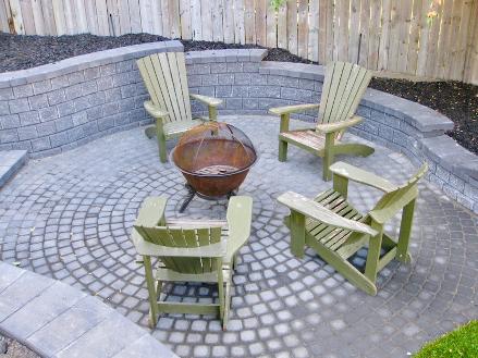 Custom Outdoor Fireplace