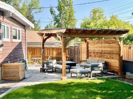 Custom Wood Pergola