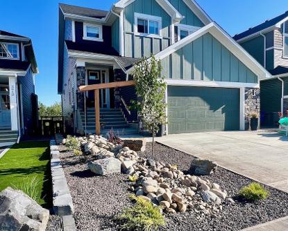 Clean Xeriscape Layout