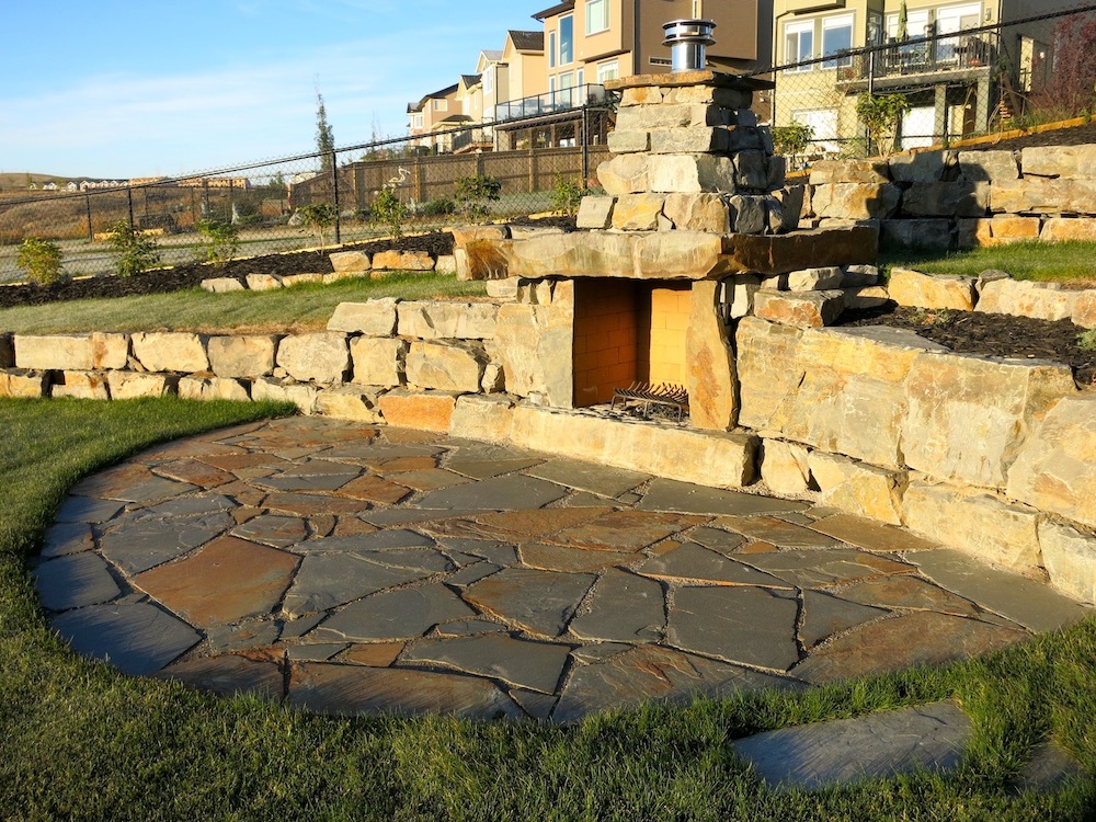 Custom Backyard Fire Pit