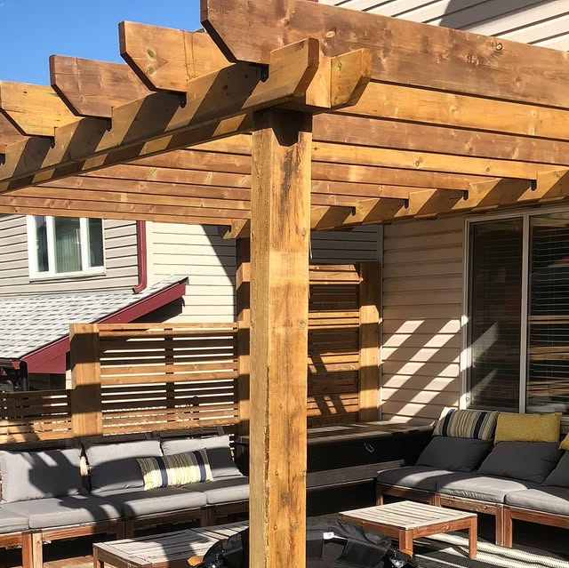 Modern Aluminum Pergola