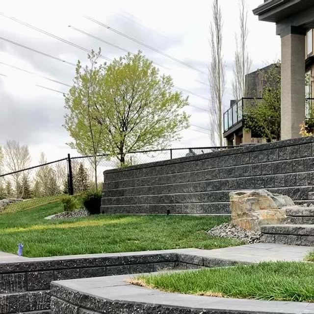 Engineered Retaining Wall Project Overflow